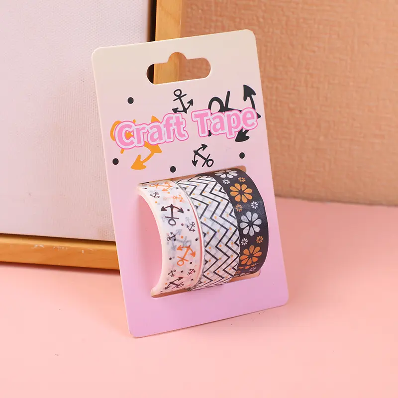 Black series washi tape 3pcs