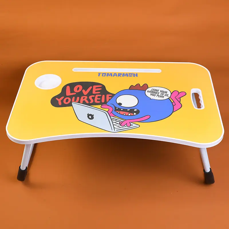TOMARMON series laptop table 001-yellow