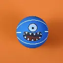 TOMARMON series rubber ball-9cm (blue)KQ-5716-3